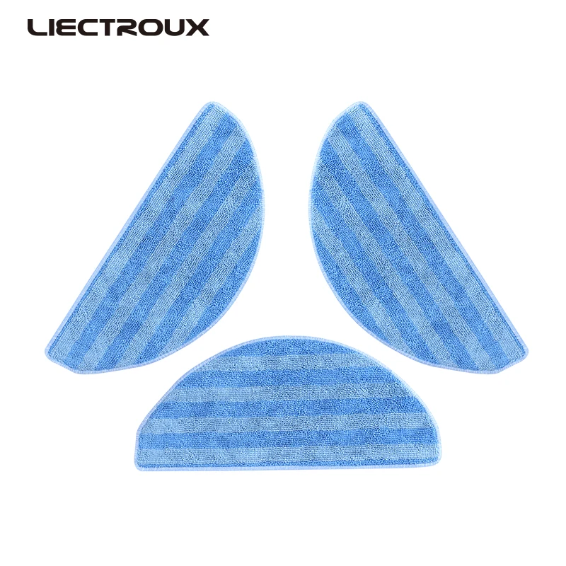 (ForC30B,XR500) Liectroux Original Mop for Robot Vacuum Cleaner C30B, XR500,3pcs/pack