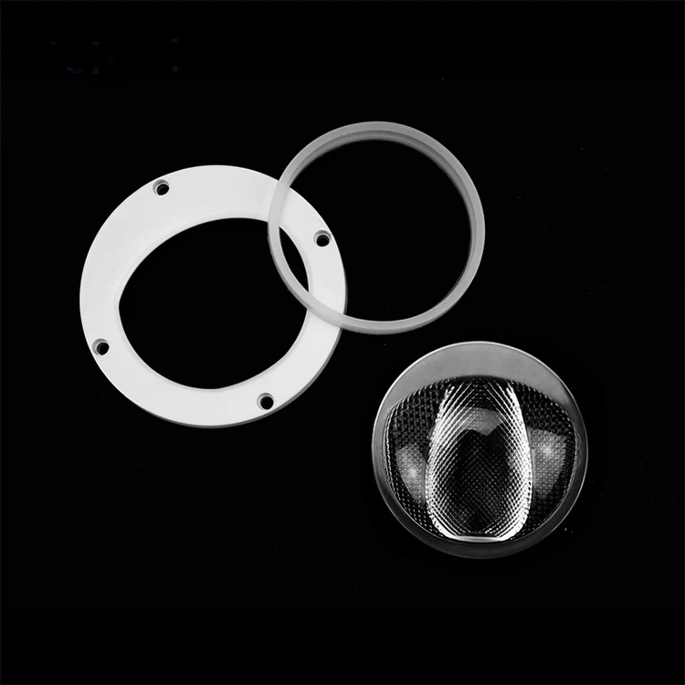 Diameter 92 mm 150 Degree COB Anti-glare Street Light Lens