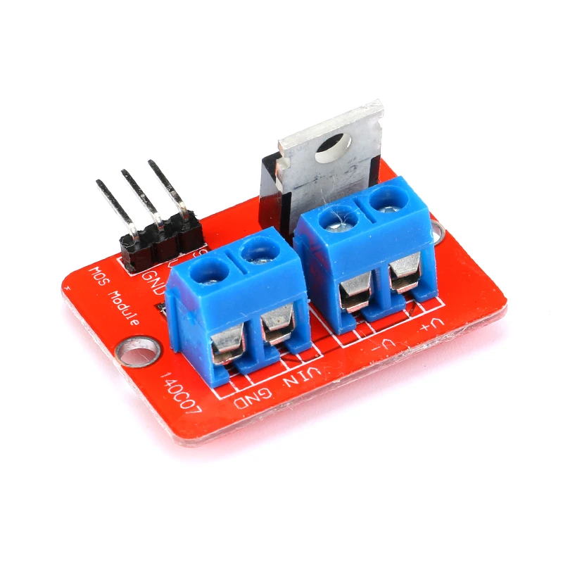 2Pcs IRF520 drive module MOS tube field effect tube single-chip microcomputer drive module PWM adjustment