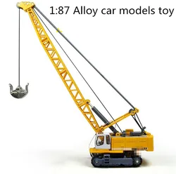 Hot sale !1 : 87 glide alloy construction vehicles toy model,Cable excavator truck model,Free shipping, Baby educational toys