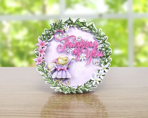 Металлические штампы для скрапбукинга Flower