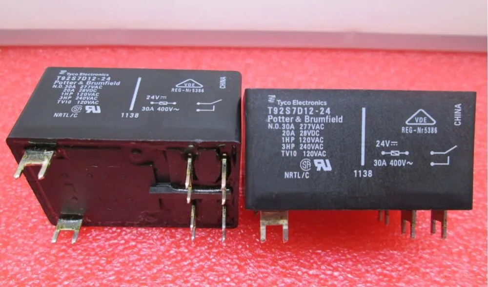 HOT NEW relay T92S7D12-24 24V T92S7D12-24-24V T92S7D1224 24V 24VDC  DIP6 2PCS/LOT