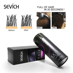 Sevich 25g Hair Loss Treatment Fiber Hair Keratin Thin Loss Concealer Instant Refill Hair Fiber Styling Powder 10colors