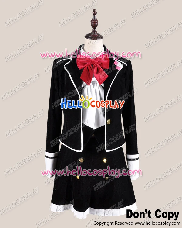 

Diabolik Lovers Cosplay Yui Komori School Girl Uniform Costume H008