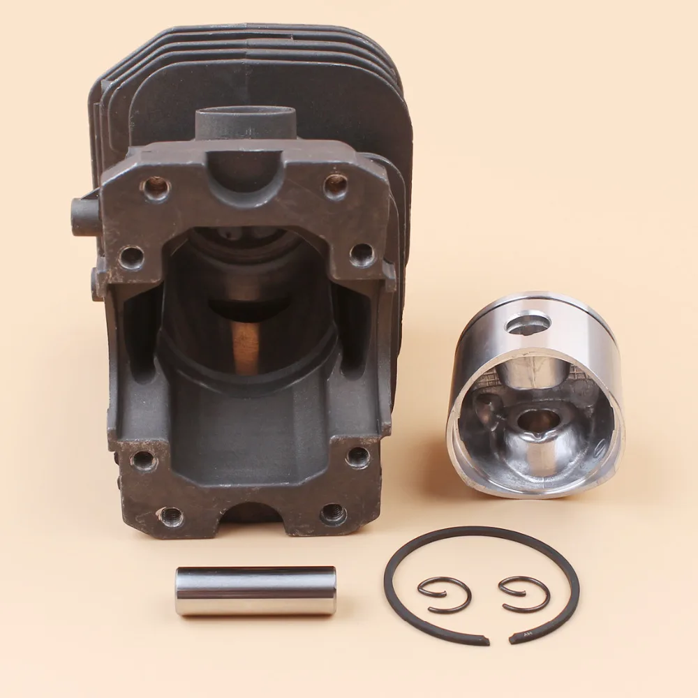 Kit de motor de anillo de pistón de cilindro de gran cilindro de 40MM compatible con Husqvarna 141 142 136 137 Jonsered 2040 CS2040 piezas de Motor de motosierra