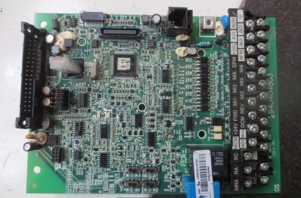 Used original VFD220V43A-2 inverter CPU board