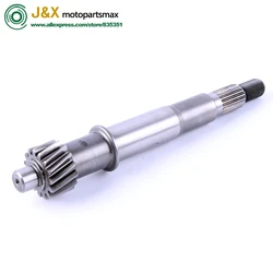 GEAR GY6 125CC 150CC For Beano Beano GY6 150 Gear Box Rear Clutch Drive Shaft / Input Shaft for 4 stroke Scooter Moped QUAD