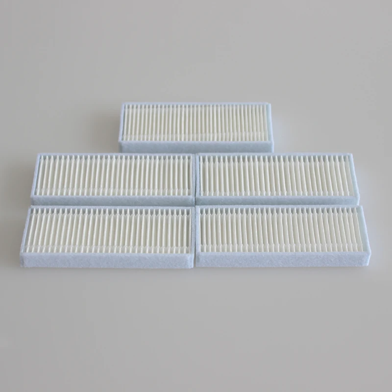 5 pieces/lot Vacuum Robotic Cleaner Parts HEPA Filter for Haier T550 T560 Series