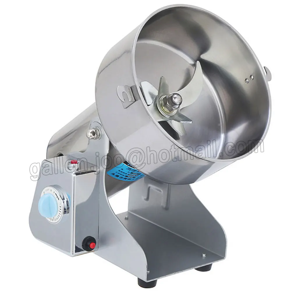 220V/110V Swing Portable Grinder 1000g Spice Food Flour Mill Grain Powder Machine Coconut Chaga Pulverizer Coffee Grinders