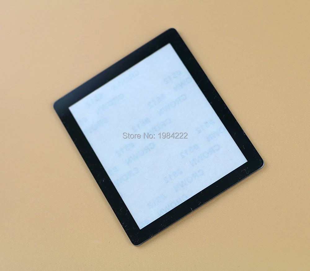 OCGAME 2 unids/lote pantalla LCD Len cubierta de plástico con cinta adhesiva de reemplazo para NDS juego de pantalla de la consola Len Protector