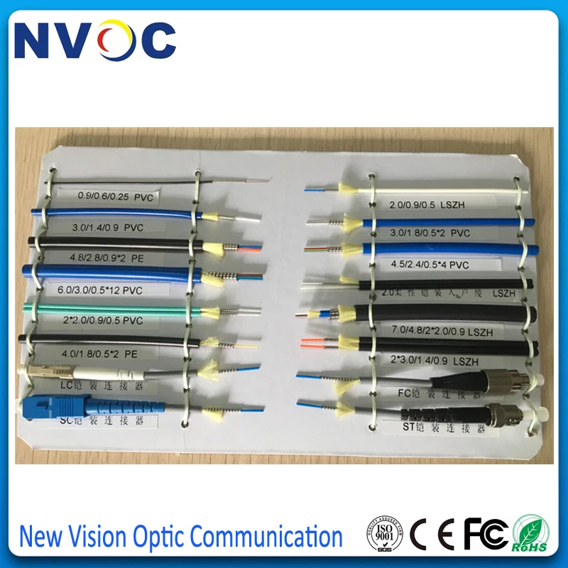 100M 8Core SM 9/125,PVC Jacket,ST/UPC-LC/UPC FC SC LC Armored Mini Unitube Armoured Outdoor Fiber Optic Patch Cord Jumper