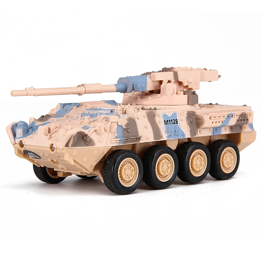 EBOYU SQW 1:72 Radio Remote Control Tank Mini RC German Military Stricker Artillery Car Type-G Electric Airsoft RC Tank Gift Toy