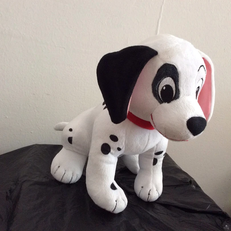 28cm Cartoon 101 Dalmatians Dog Stuffed Animal Plush toy boy Soft doll for kids gift