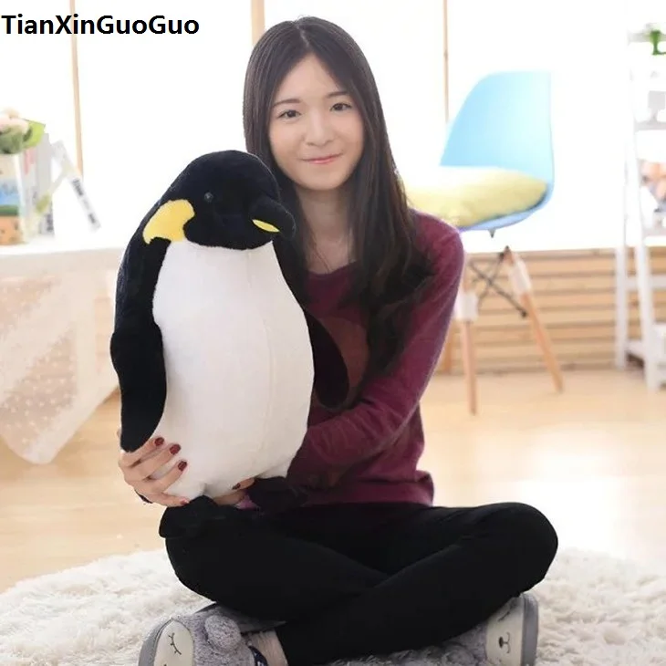 large 50cm lovely cartoon penguin plush toy penguin soft doll pillow birthday gift s0581