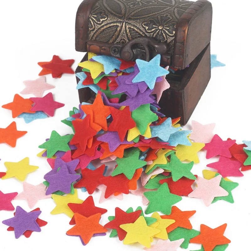 Creative Non-tessuto di Patch Per Bambini Fatti A Mano Di Puzzle Materiali Petalo Corona Modello Bambini Toppe e Stemmi Mestiere di Cucito FAI DA TE