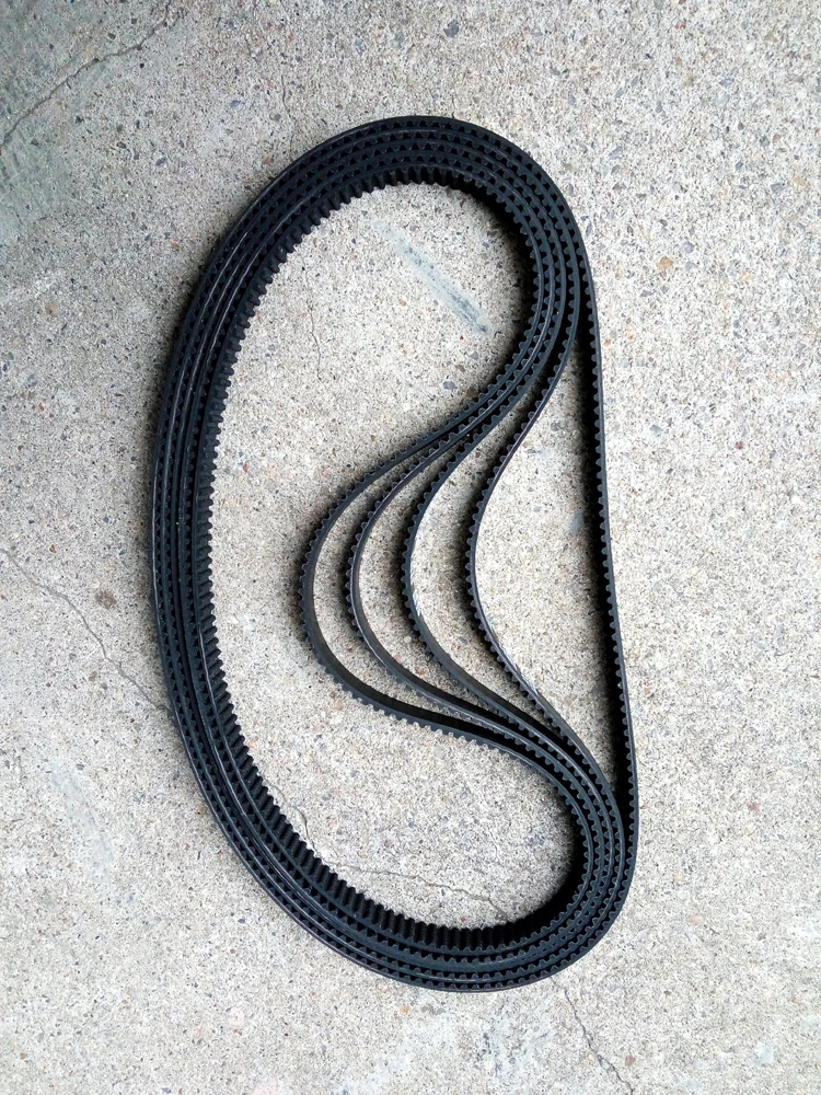 5 pieces  540 HTD3M timing belt teeth 180 width 6 9 10 12 15mm length 540mm rubber closed-loop 540-3M High quality HTD 3M CNC