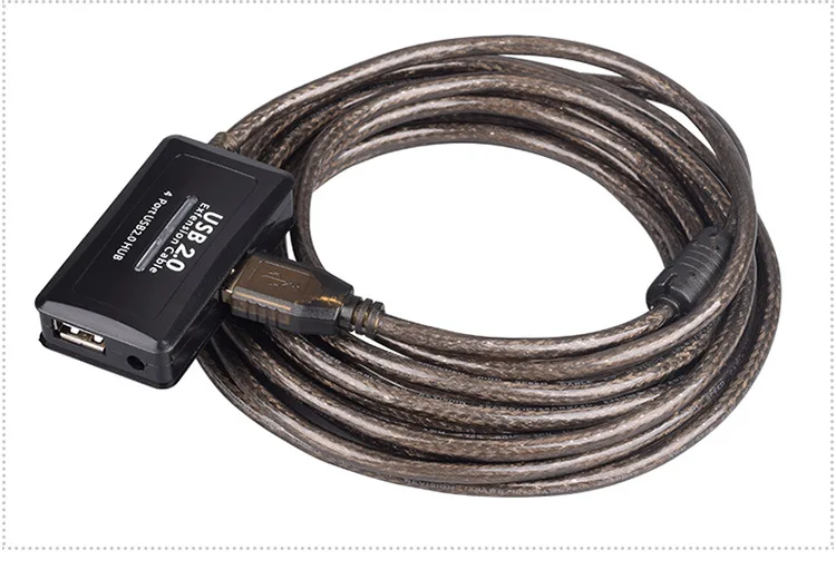 

1pcs USB2.0 4 Ports HUB with 5M/10M/15M/20M Cable signal amplifier for Laptop Ultrabook new for Windows XP