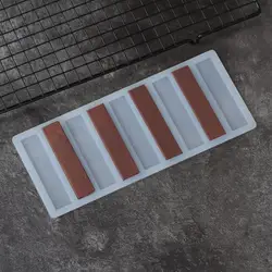 Strip Shape Silicone Mold Cake Decorating Tools Strips Bar Shape Chocolate Transfer Sheet Mould Baking Stencil Chablon