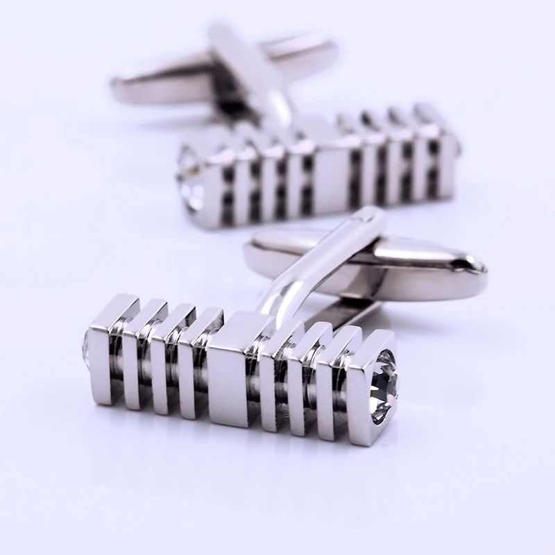 

KFLK jewelry for men's brand of high quality shirt cufflink cuboid cufflinks fashion wedding gift button guests