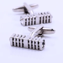 KFLK jewelry for men's brand of high quality shirt cufflink cuboid cufflinks fashion wedding gift button guests