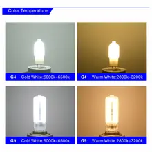 10PCS LED G4 G9 3W 5W Bulbs for Replacing Halogen #3