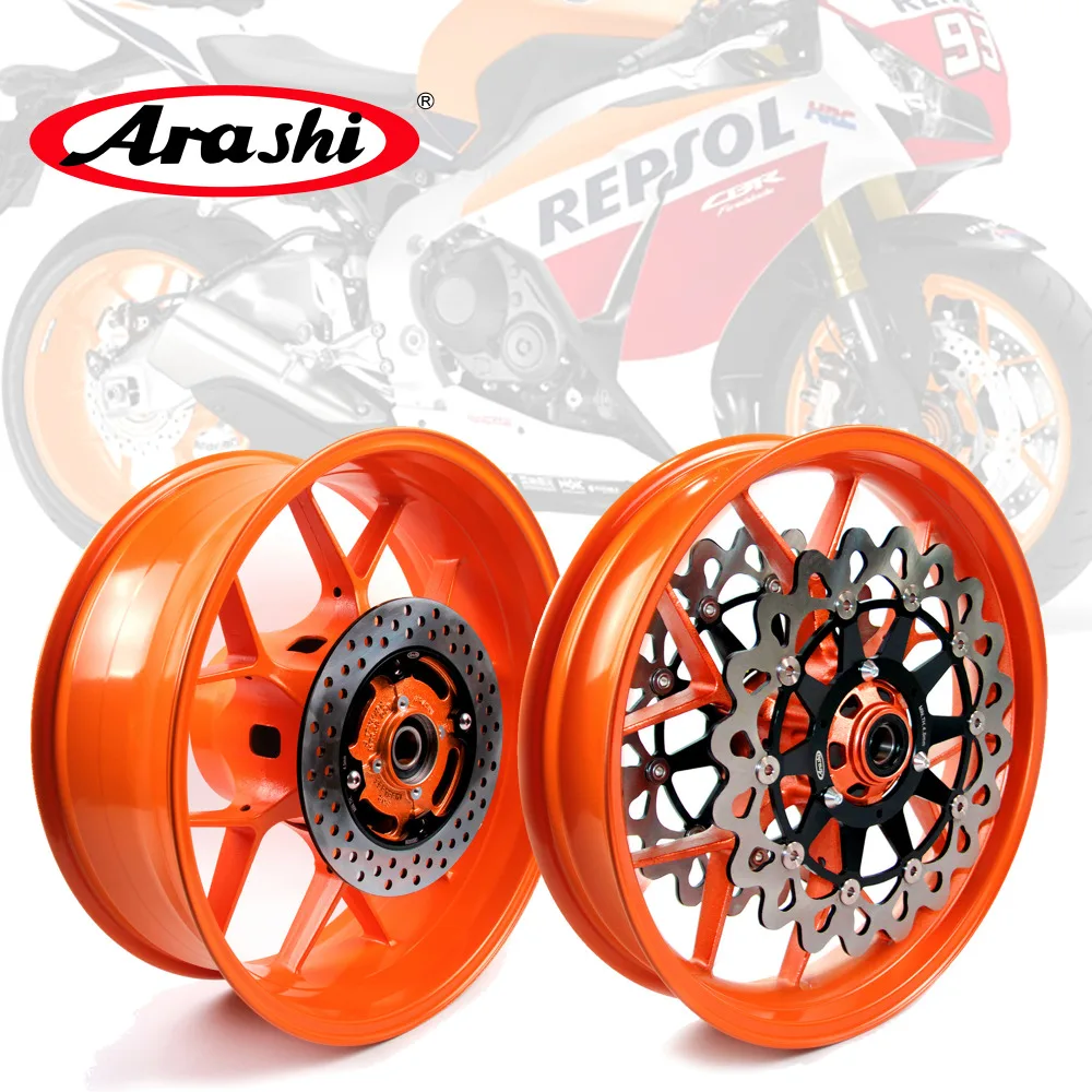 

Arashi Respol Front Rear Wheel Rim For HONDA CBR1000RR 2006-2016 Rims Brake Disc Rotors CBR1000 CBR 1000 RR 2008 2009 2010 2016