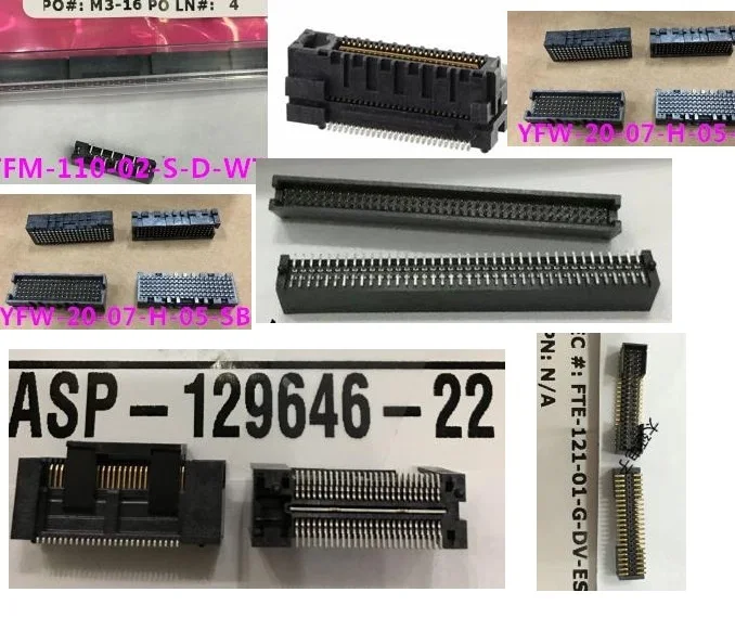 1 قطعة TFC-140-12-F-D-A TFM-110-02-S-D-WT YFW-20-07-H-05-SB ASP- 129637 -13 ASP- 129646 -22 TMMH-132-01-G-D-ES