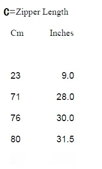 cerniera Cerniera impermeabile Riparazione tuta tattica Tizip fordive kaykak, dimensioni: 9\