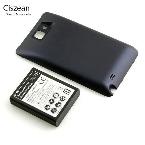 1x 5000mAh EB615268VU I9220 Extended Battery +  Back Cover Case For Samsung Galaxy Note i9220 GT-N7000 (Not for Note 2 N7100)