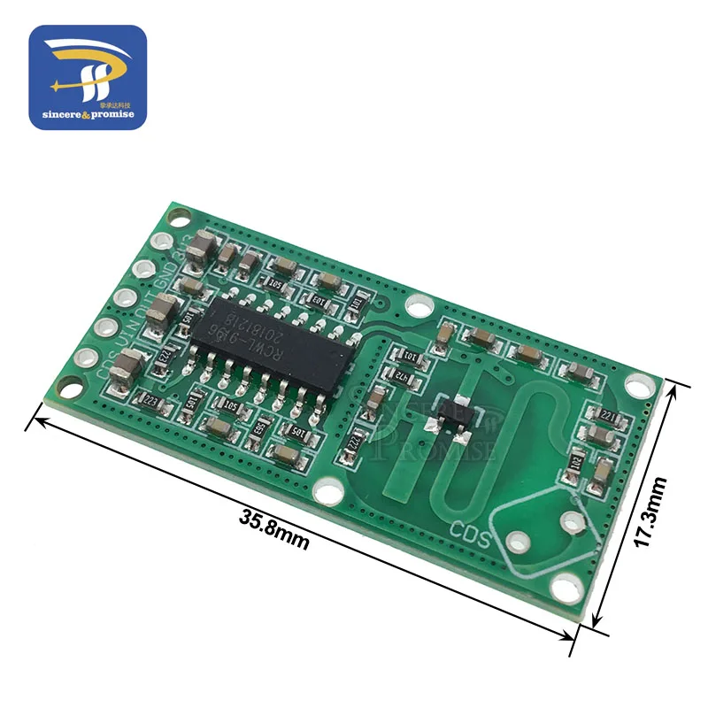 RCWL-0516 RCWL 0516 Microwave Radar Sensor Human Sensor Body Sensor Module Induction Switch Module Output 3.3V For Arduino Diy