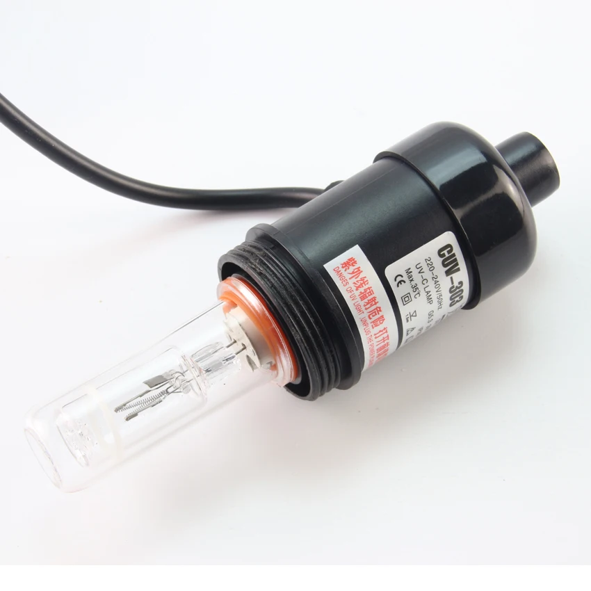 Sunsun Aquarium UV light aquarium ultraviolet light disinfection light sea water general green algae lights 220V CUV-303/CUV-510