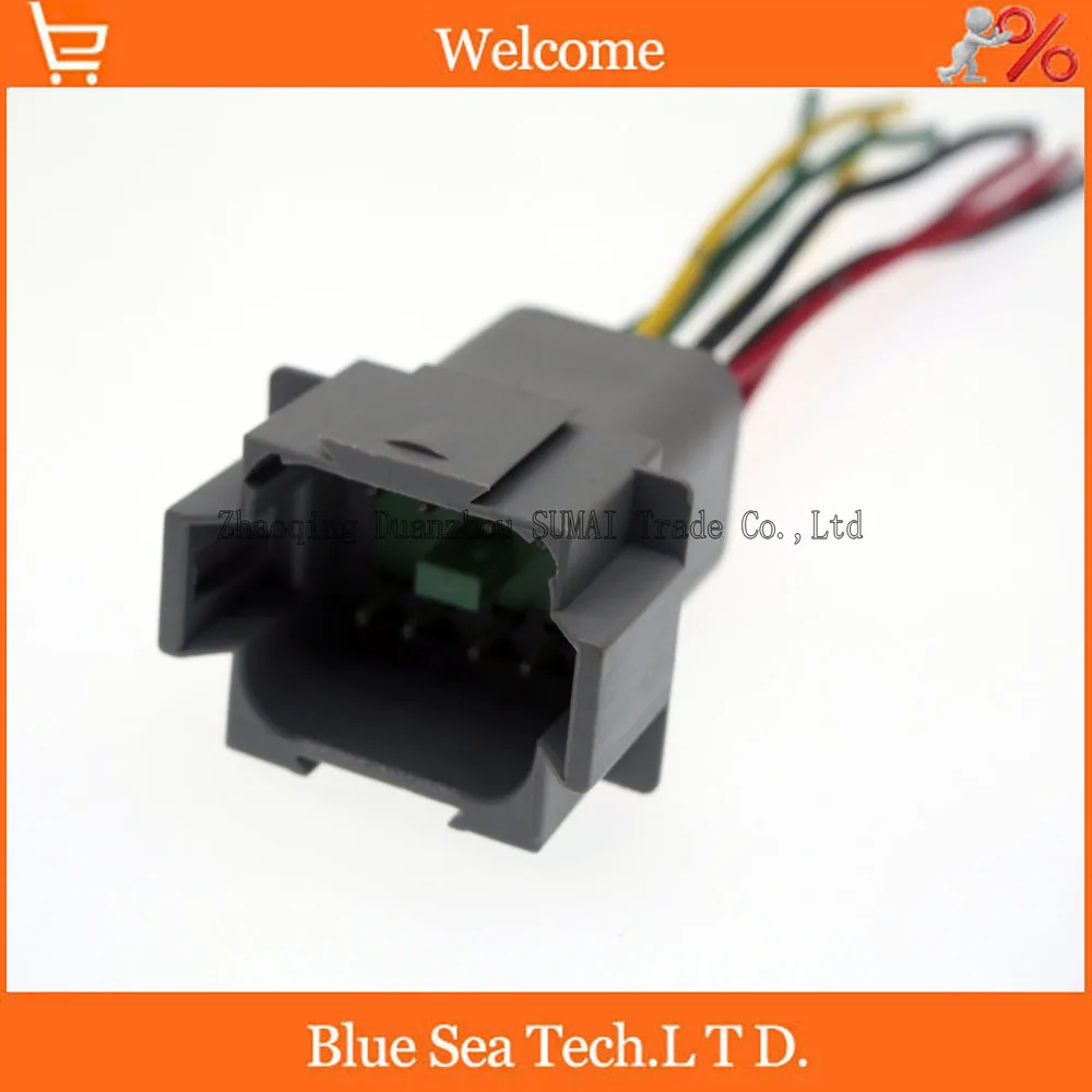 5 PCS Deutsch DT04-8P 8 Pin Engine/Gearbox electrical connector with cable for car,bus,motor,truck etc.