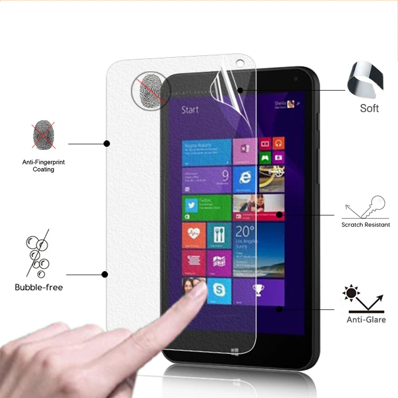 

Premium Anti-Glare Matte protective Film For HP Stream 7 7.0" tablet pc Anti-Fingerprint Screen Protector film + cleaning cloth