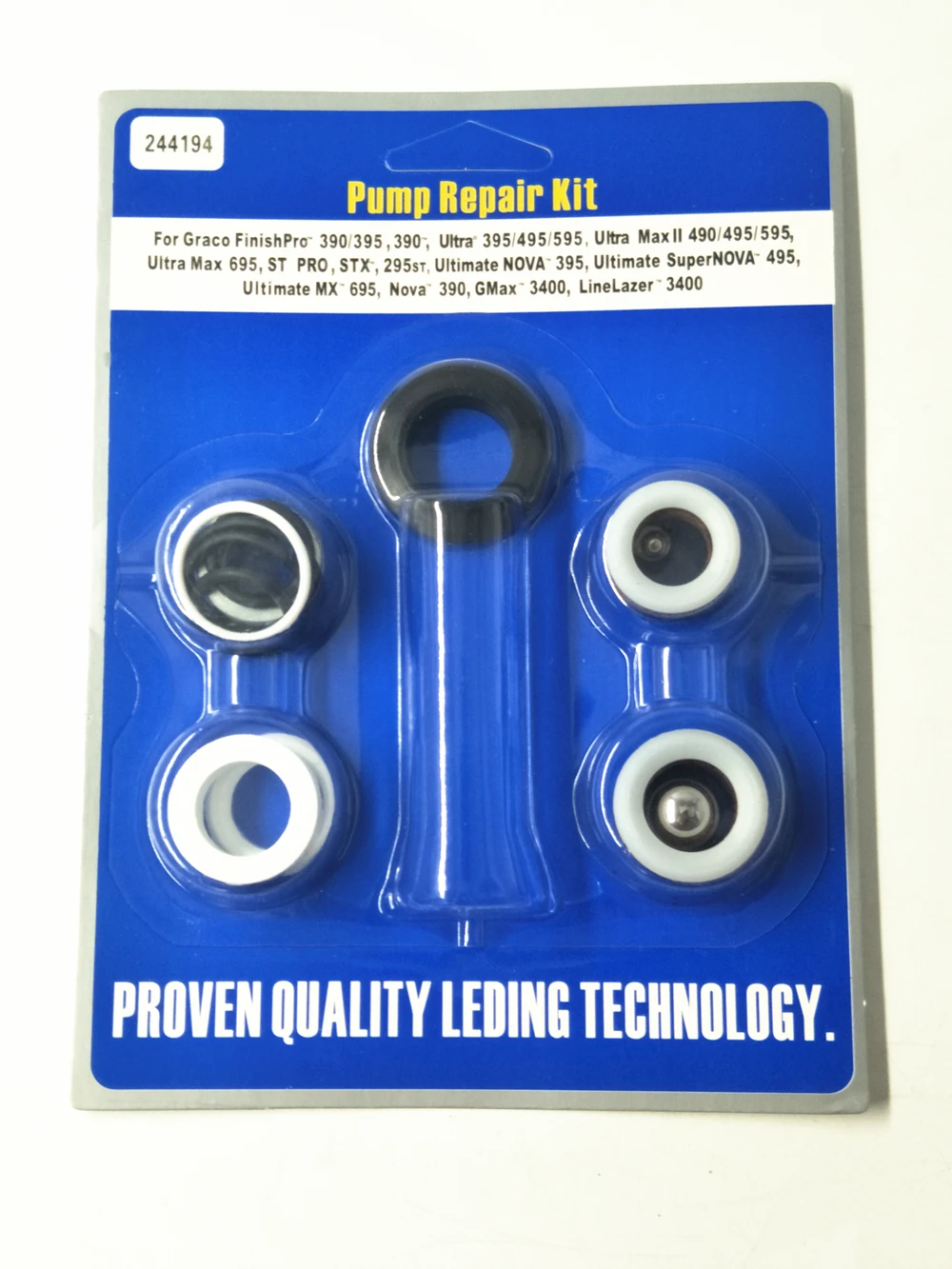 

Aftermarket Pump Repair Packing Kit For Sprayer 244194 Spay Gun 390 395 490 495 595 free shipping