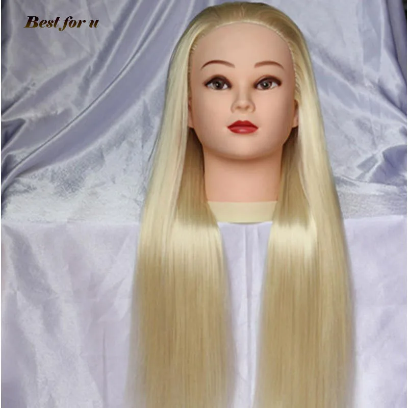 Free Shipping!! New Hair Head Hairdresser Mannequins Head With Hair Training Head Hot Sale