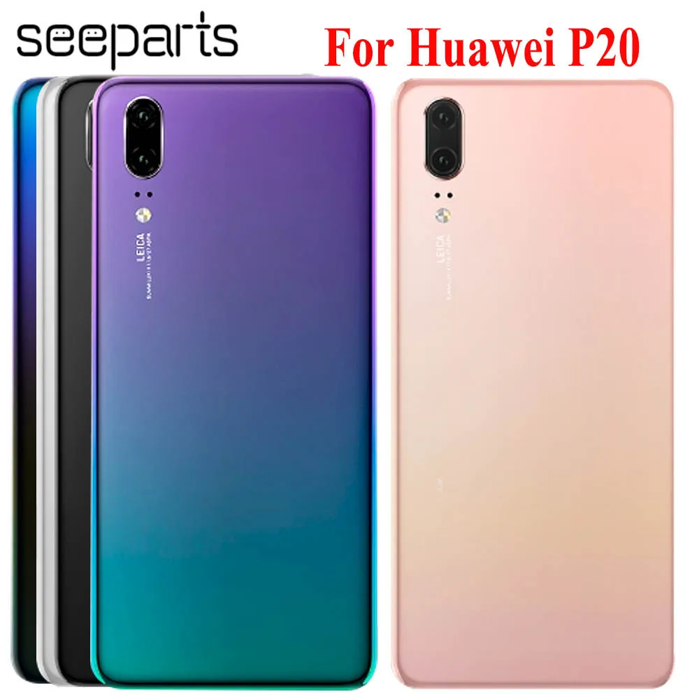 New Cover For Huawei P20 Battery Cover Door Back Housing Rear Case For Huawei P20 Battery Door Replacement Parts