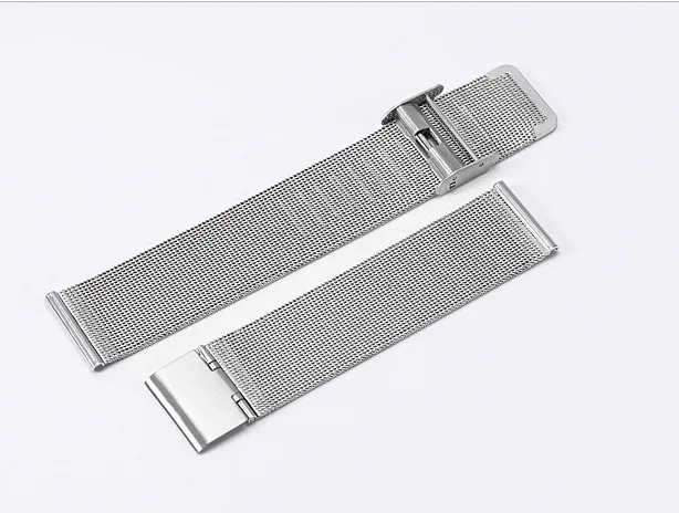 Wholesale 10PCS/Lot Milanese Watch Band 8MM 10MM 12MM 14MM 16MM 18MM 20MM 22MM 24MM Stainless Steel Watch Strap Thickness 0.4MM