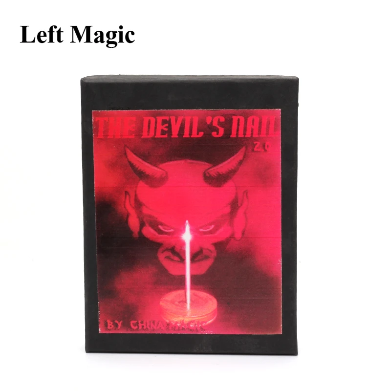 Devils Nail 2.0 Magic Tricks Ghost Nail Laser Edition Magic Crush Paper Cup Magic Close Up Bar Accessory Gimmick Props Mentalism