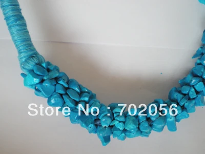 Luxury Strands Strings stone necklace fashion jewelry 12pcs/lot #3396