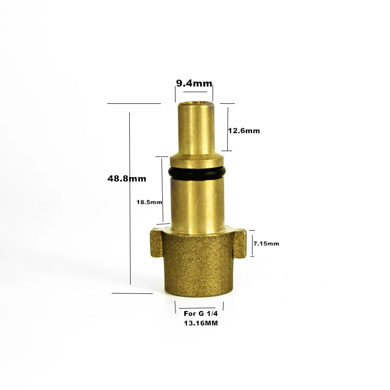 Nozzle Adaptor For Nilfisk Anlu Gerni Wash Gun To Foamer Lance Foam Generator & Jet Spear Wand Connetor