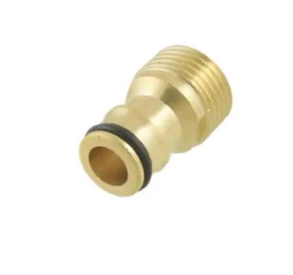 

1/2" Diameter Male Threaded Tap Connector Brass Hose Adapter