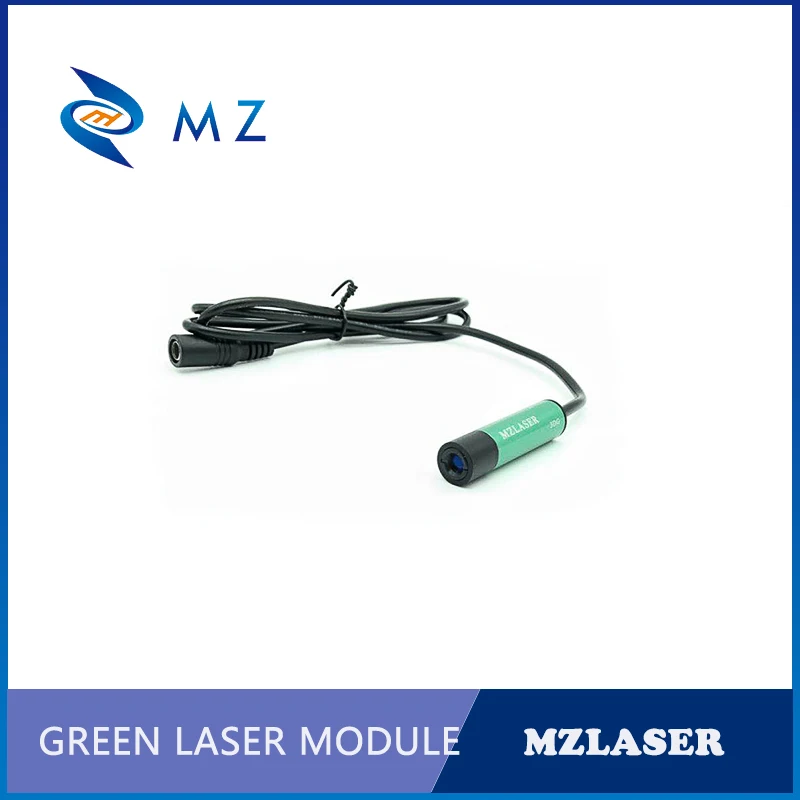 Modulo diodo laser punto verde con messa a fuoco regolabile industriale 520nm 5mw Vendita calda per varie applicazioni