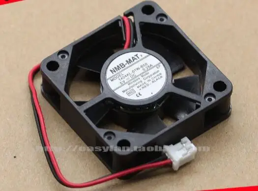 

New NMB 1404 KL-01W-B50 3510 5V 3.5CM 0.28A two-wire high-volume fan