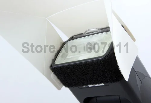 플래시 디퓨저 소프트박스, 380EX, 580EX, 430EX, SB-800, SB-600, SB-80DX, SB28, SB26, SB25, SB24 용, 18x17cm