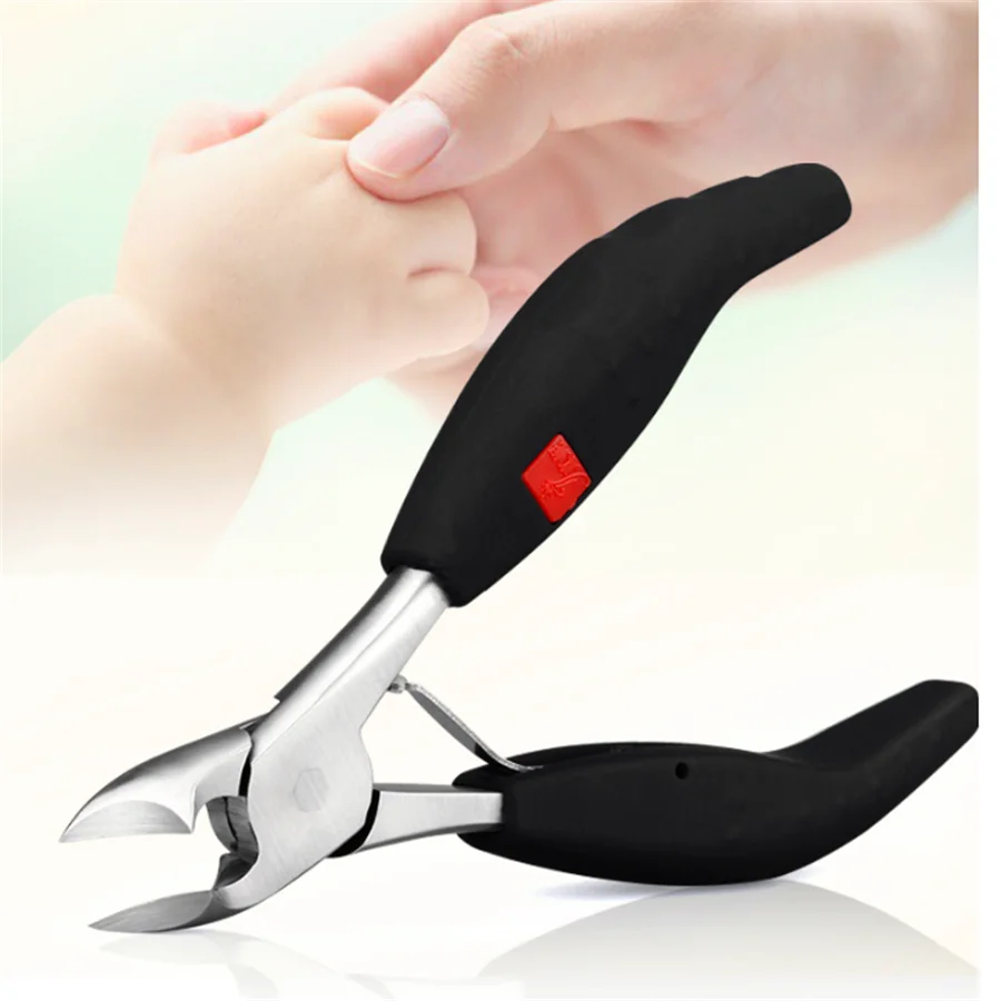 High Grade 1pc Stainless Steel Toe Ingrown Nail Nipper Clipper Cuticle Nipper Dead Skin Cut Scissors Foot Care Tool