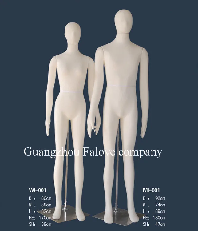 Adult Flexible Foam Mannequins Male&Female Full Body Bendable Mannequin Shop Display Bendy Mannequin Car Test Clothes Mannequin