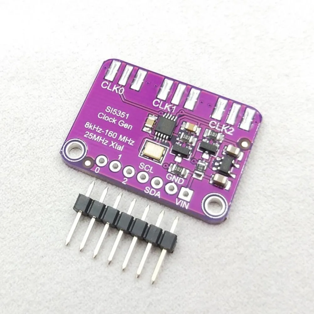 SI5351 Generatore di Clock Modulo GY-SI5351 Segnale di Clock Modulo Generatore di Segnale Ad Alta Frequenza Onda Quadra di Frequenza di 8 KHz-160 MHz