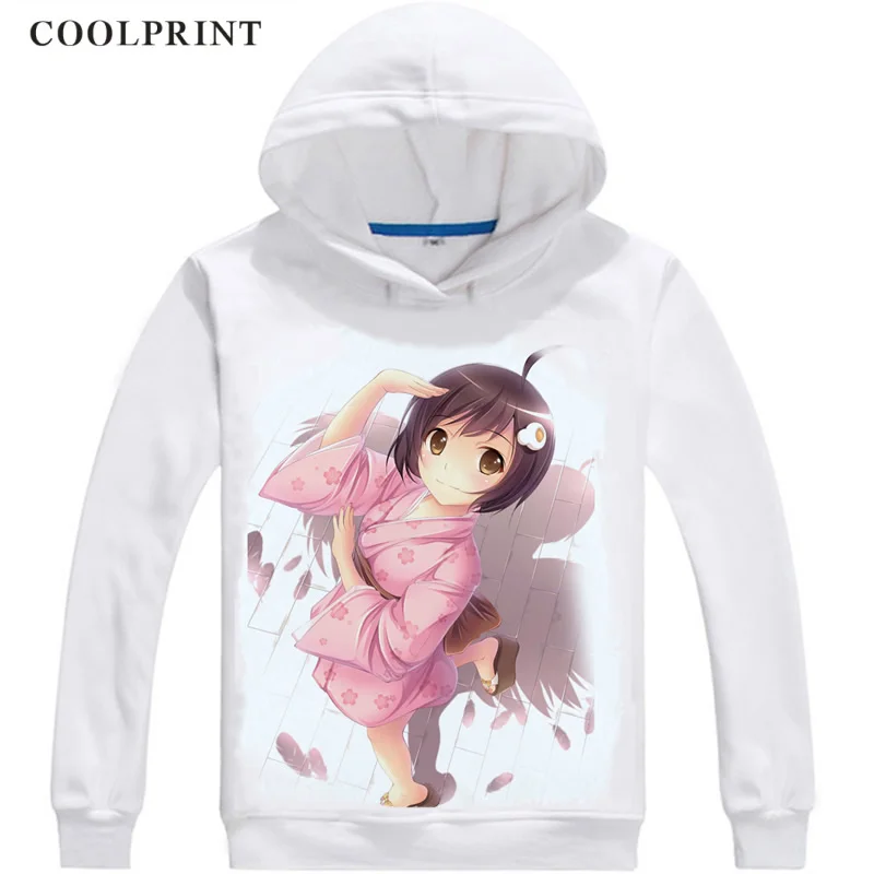 Monogatari Hoodies Multi-Stijl Hooded Hoodie Monogatari Araragi Tsukihi Bakemonogatari Nisemonogatari Cosplay Sweatshirts