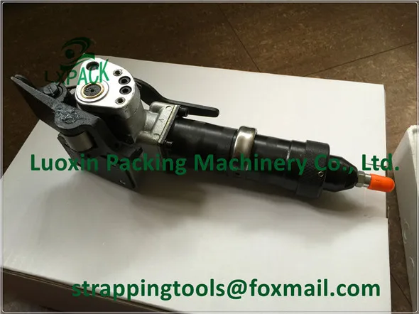 

LX-PACK Brand Semi-automatic strapping tool for the pneumatic tensioning Pneumatic pusher type tensioner only one tensioner