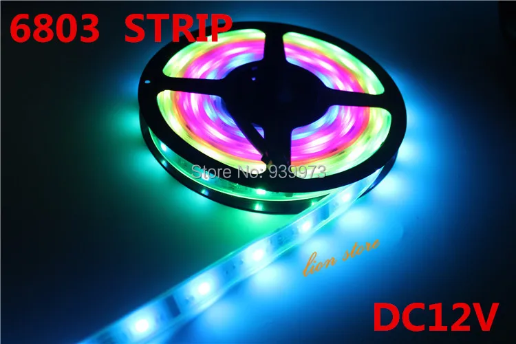 5M Kleur Magic Dream 5050 Rgb 6803 Ic IP67 Waterdichte Led Strip Light & 133 Change Rf Afstandsbediening